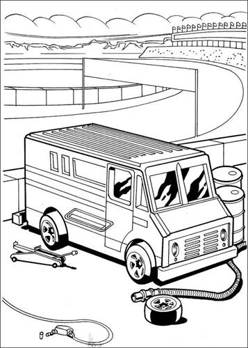 Kids-n-fun.de | 41 Ausmalbilder von Hot Wheels